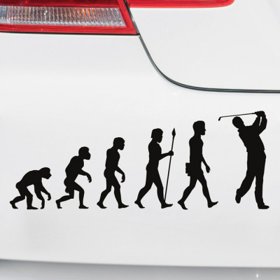 Autoaufkleber Evolution Golf