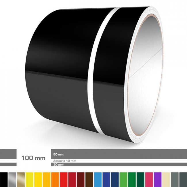Chrom Zierstreifen 3 mm verschiedene Farben Auto Motorrad Wohnmobil Modellbau 