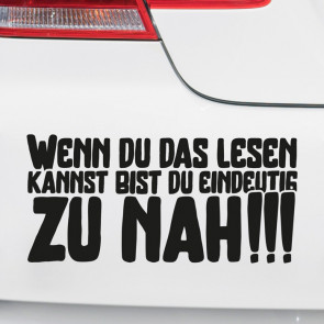 Autoaufkleber Mit Lustigen Spruchen Von Motoking De