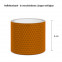 Reflektorband mit Wabenmuster 5cm breit - Orange